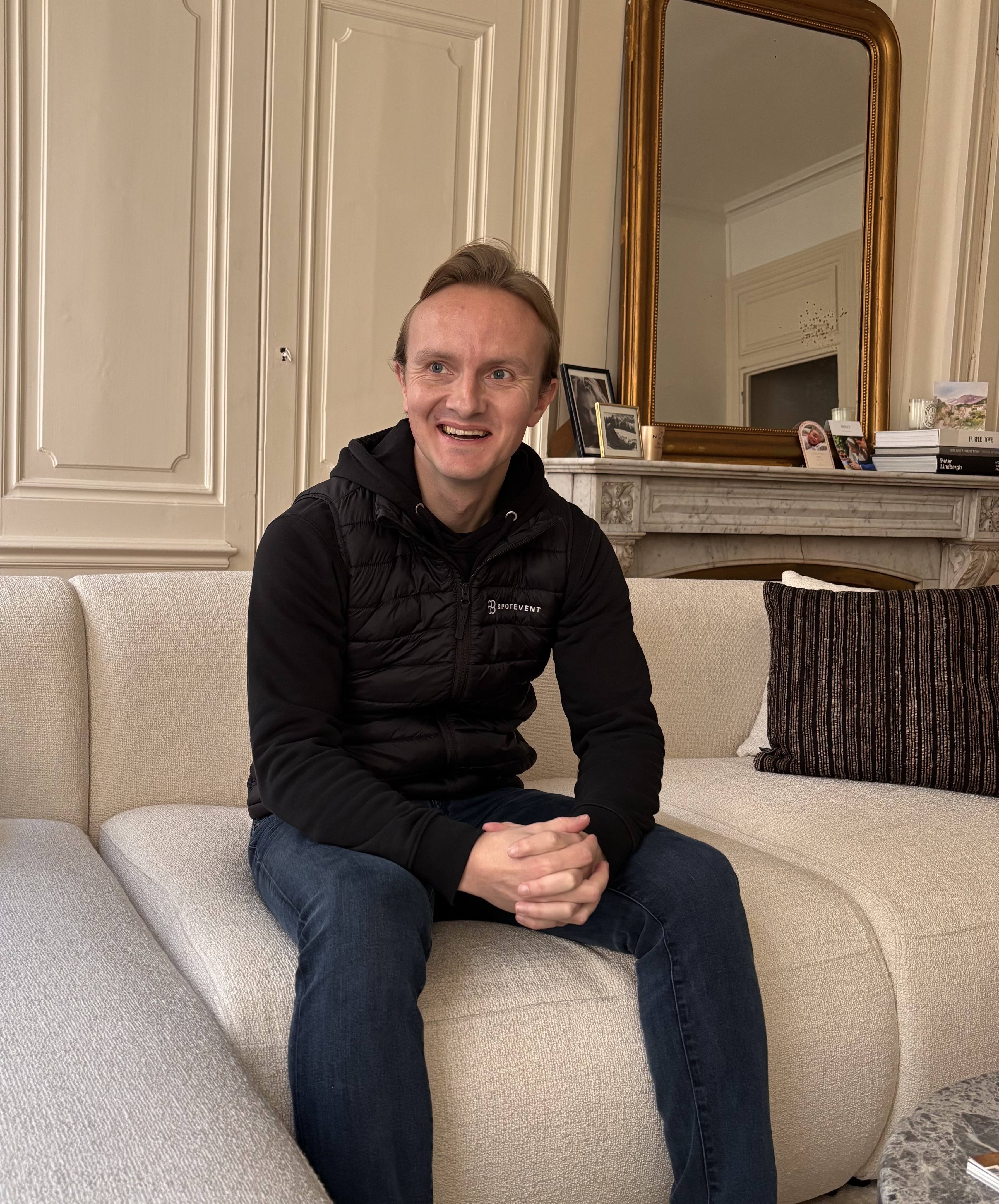 Maxime Houzard, Fondateur de SPOTEVENT